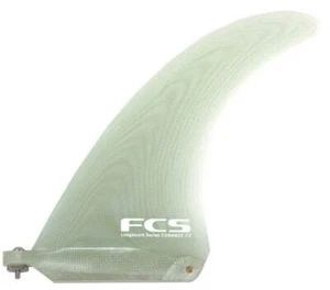 FCS Connect 7" Performance Glass Longboard Fin - Clear - New - Picture 1 of 1