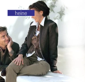 NUOVO BLAZER WOW DESIGNER COSTUMI STILE COUNTRY 50% LANA 36 HEINE marrone *171217 - Foto 1 di 7