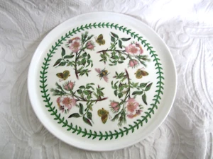 Portmeirion Botanic Garden - 12" Round Tray for Tea/Pizza - Dog Rose, Melemine - Picture 1 of 3
