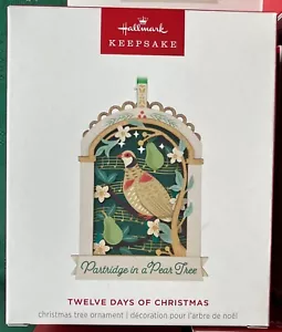 Hallmark 2024 Twelve Days Christmas Partridge Pear Tree 1st Keepsake Ornament - Picture 1 of 3