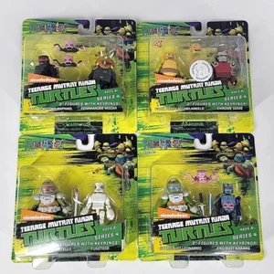 Teenage Mutant Ninja Turtles Minimates TRU Wave 4 Complete Set Sealed NEW - Picture 1 of 13