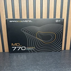 Mistel MD 770 RGB BT Wireless Split Mechanical Keyboard RGB SILENT RED - Picture 1 of 8