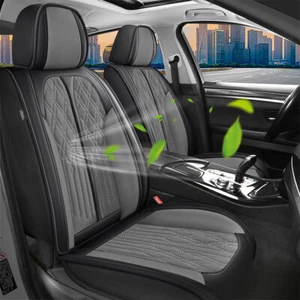 For Volkswagen Tiguan 2017-2022 Faux Leather Car Seat Covers Set 5 Seat Pad - Picture 1 of 7