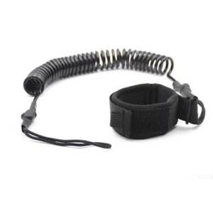 10ft Coil Surfboard Leash TPU Neoprene Surfing Stand Up Board Leash Foot R-tz - Afbeelding 1 van 6