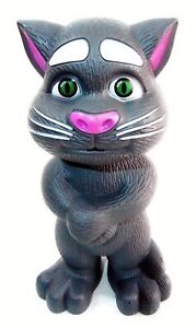 Touching Talking Tom Cat With Wonderful Voice Recording,(For Kids - MultiColour)