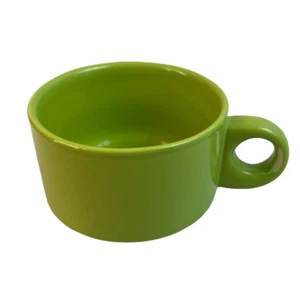 Pier 1 Imports Stackable Coffee Cup Mug Replacement Green - Picture 1 of 2