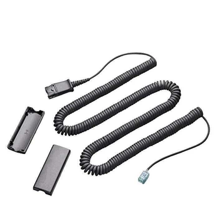 Plantronics 40702-01 Phone Coiled Extension Cable RJ-11 Male - Male Proprietary - Image 1 of 3