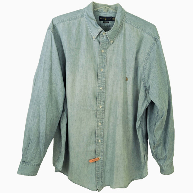 Lauren Ralph Lauren Big 3X Big & Tall Casual Button-Down Shirts for Men for  sale