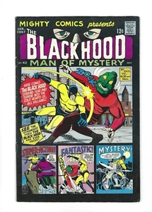 MIGHTY COMICS #42 The Black Hood Man Of Mystery, 6.0 FN, 1967  - Picture 1 of 2