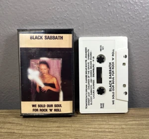 Black Sabbath - We Sold Our Soul for Rock 'N' Roll - Cassette Tape - Metal - VG - Picture 1 of 3
