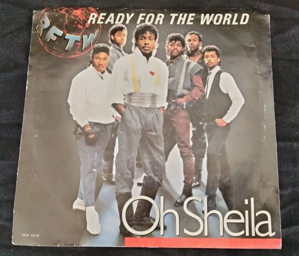 READY FOR THE WORLD  - OH SHEILA / I'M THE ONE WHO LOVES YOU MCA 1985 RFTW - Imagem 1 de 1