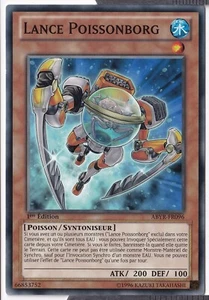 Lance Poissonborg 1ère Édition - ABYR-FR096 - Carte Yu-Gi-Oh Française - Picture 1 of 1