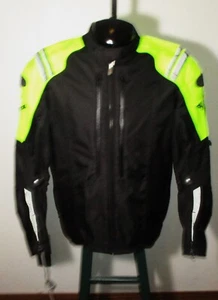Men's JOE ROCKET Black Full Zip Insulated & Protective Motorcycle Jacket XL NWOT - Picture 1 of 9