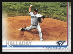 2019 Topps #US295 Roy Halladay SP Short Print Variation Toronto Blue Jays - Bild 1 von 2