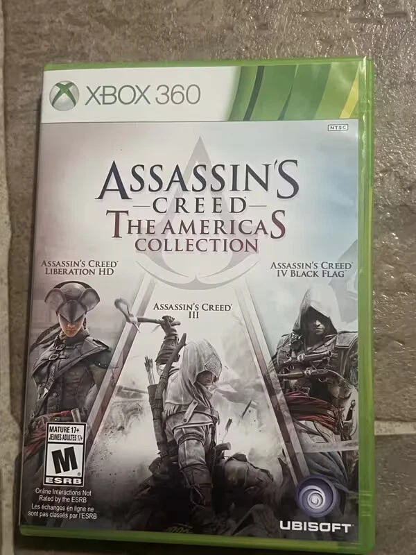 Assassins Creed: The Americas Collection (Microsoft Xbox 360, 2014) CIB COMPLETE - Image 1 of 4