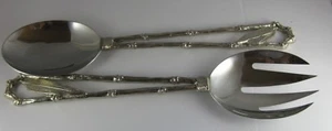 Rare Retired Michael Aram Bamboo Salad Serving Set - AS FOUND - Picture 1 of 3