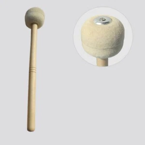 36x6cm Felted Wooden Striker Mallet Tool Handmade Tibetan Singing Bowl Gong - Picture 1 of 7