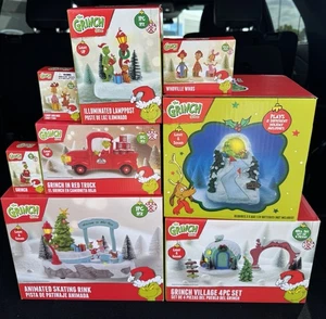 The Grinch Who Stole Christmas Complete 2025 Village Set Cindy Lou Whoville NEU! - Bild 1 von 10
