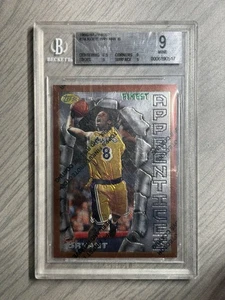 1996-97 Topps Finest Bronze Kobe Bryant #74 BGS 9 MINT Rookie RC HOF W/Coating - Picture 1 of 2