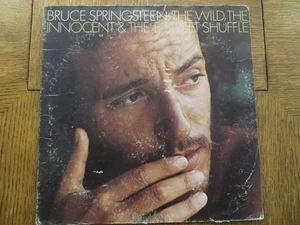 Bruce Springsteen – The Wild, The Innocent & The E Street Shuffle -1975 LP G+/ G - Picture 1 of 5