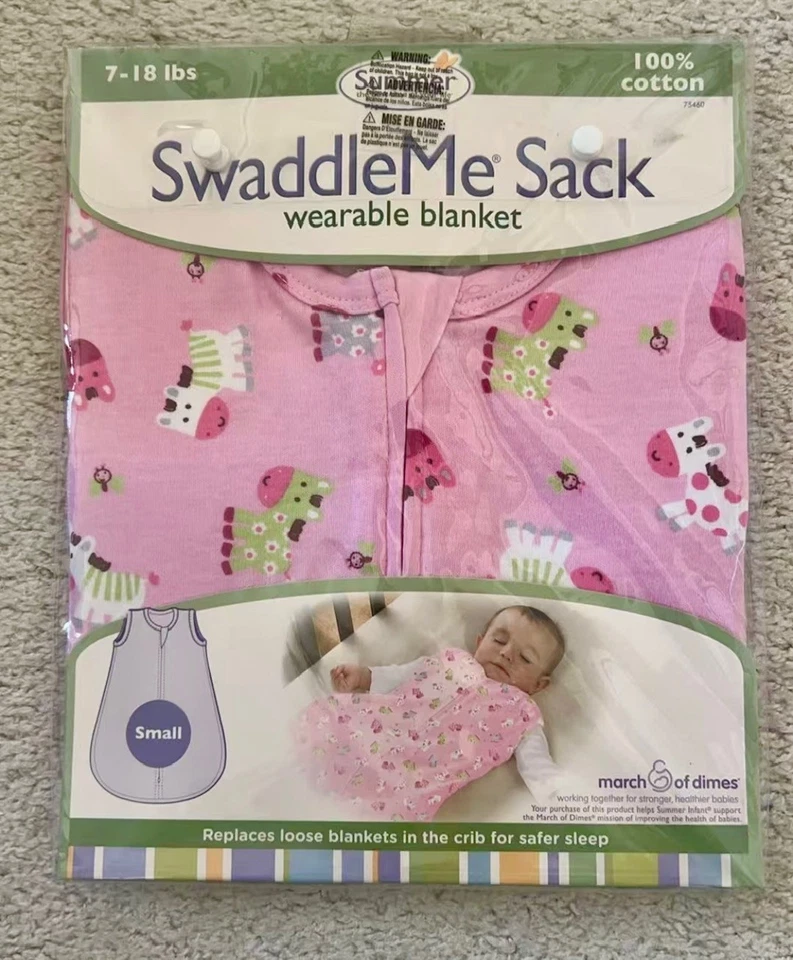 Swaddle Me Baby Sack Wearable Blanket 7-18 pounds - Image 1 of 1