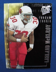 1996 Fleer Ultra Sensations Football Random Rookie Leeland McElroy Cardinals #3 - Bild 1 von 2