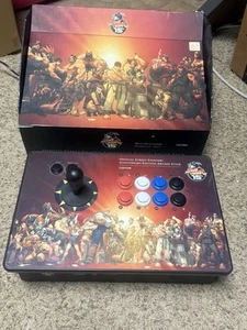Street Fighter 15th Anniversary Edition Arcade Stick PS2/Xbox Arcade Stick used - Picture 1 of 14