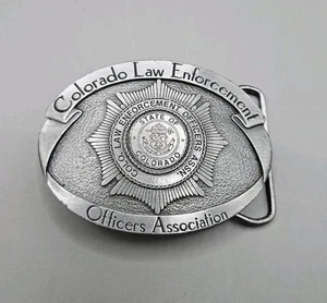 Colorado Law Enforcement Officers Association Gürtelschnalle - Bild 1 von 4