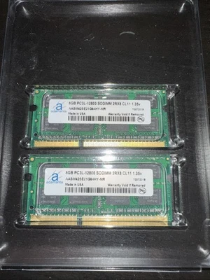 Adamanta Memory 16GB (2 x 8GB) PC3-12800 (DDR3-1600) Memory (AASM42SE21G84HY-MR - Image 1 of 2