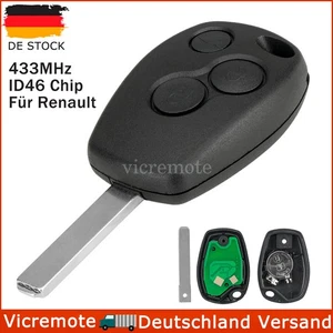 Auto Funk Schlüssel Ersatz 3 Tasten für Renault Master Trafic Opel Vivaro Movano - Bild 1 von 8