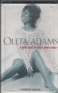 Oleta Adams I Just Had To Hear Your Voice cassette UK Fontana 1993 cassette - Image 1 of 2