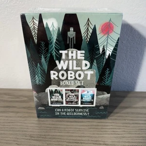 The Wild Robot Box 3-Book Boxed Set (Hardcover) By Peter Brown NEW SEALED - Imagen 1 de 5