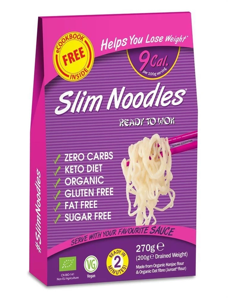 Eat Water Slim Noodles Organic 270g - 4 Pack - Image 1 of 1