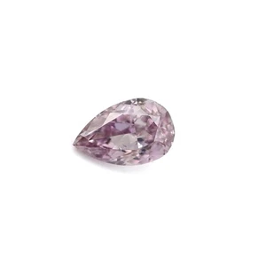 0.10 Ct Natural Fancy Color Pink Diamond Pear GIA Certified Rare Jewelry - Picture 1 of 7