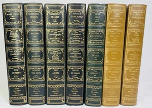 Vintage 1956 Hardcover Grolier Classics 28 Books In 7 Volumes Excellent shape! - Picture 1 of 6