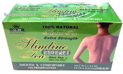 5 cajas de té Royal King Slimline Diet Tea (pérdida de peso extra fuerte) 100 bolsitas de té Foto 1 de 4