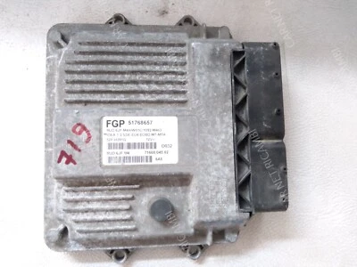 51768657 MJD 6JF.M4 HW01C CENTRALINA MOTORE FIAT IDEA 350 1.3 MJET 51KW EU4 MTA - Immagine 1 di 4