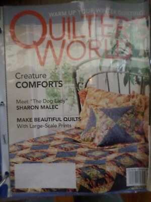 Quilters World Magazine February 2004, As new stored in Plastic Sleeve - Image 1 of 2