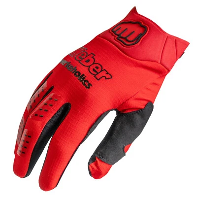 WEBER-WERKE Weber Werkeholics Handschuhe Motorradhandschuhe rot Motocross Enduro MTB
