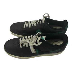 Nike Men's Size 12 Court Vision Low Black Green Red Plaid (FD0321-010) NWOB - Picture 1 of 5