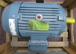 ๐ NEW JLEM 3 HP ELECTRIC AC MOTOR 230/460 VAC 3ร 182T FRAME 1750 RPM HE34T01 - Picture 1 of 10