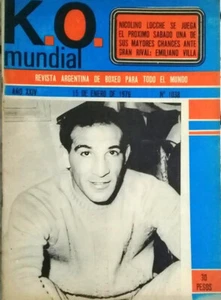 NICOLINO LOCCHE - Original K.O. Revista Mundial 1038 - Boxeo 1976 - Imagen 1 de 1