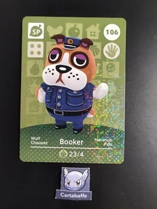 Carte Amiibo Crossing 106 Chausset Booker Series 2 Special - Imagen 1 de 1