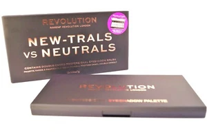 Revolution New-Trals vs Neutrals Palette 16 Eyeshadows - Picture 1 of 4