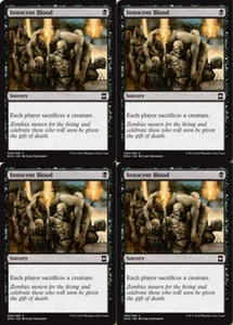MTG 2016 SANGUE INNOCENTE - STREGONERIA - CARTA MAGICA x4 copie - Foto 1 di 2