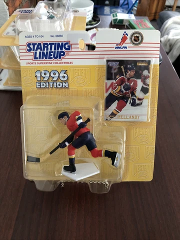 1996 Scott Mellandy Starting Lineup Florida Panthers Figure and Card New Sealed Cover