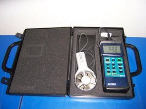 12131 Extech Thermo 407113 anometer / airflow meter - Picture 1 of 7