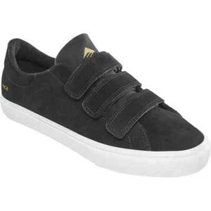 Emerica Omen Lo VCO Skate Shoes - Black, Size 9, Suede Strap (New) - Picture 1 of 4