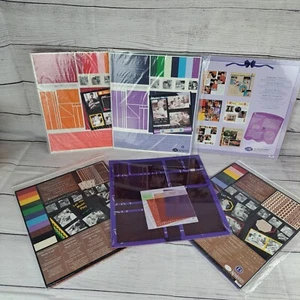 Creative Memories Lot Fresh Cut Storylines Template + Short Cuts Warm Cool Zesty - Picture 1 of 19