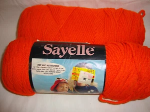 2 Stück Sayelle Garn - orange - Bild 1 von 1
